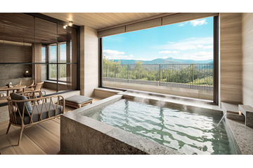 全プランにエステを組み込んだラグジュアリーオーベルジュ「ANDO HOTEL RETREAT 箱根強羅」2026年9月1日開業——全室に大涌谷引湯の半露天温泉、予約受付開始 画像