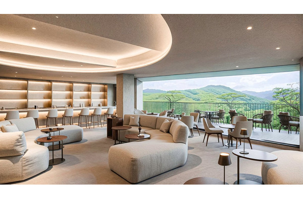 全プランにエステを組み込んだラグジュアリーオーベルジュ「ANDO HOTEL RETREAT 箱根強羅」2026年9月1日開業——全室に大涌谷引湯の半露天温泉、予約受付開始