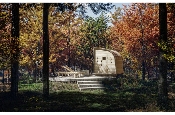 マルニ木工×ONE SAUNA「kupu sauna」が三重・湯の山温泉「素粋居」に世界初導入——木刻・石砬の2棟に家具品質のサウナが誕生