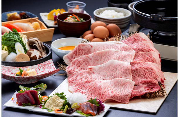 休暇村日光湯元、とちぎ和牛すき焼き会席を7月25日から11月14日まで提供