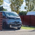 EV車の充電ができる200Vの充電用コンセントも。