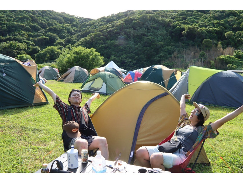 和歌山・有田川の河川敷に巨大スクリーン出現、『紀文まつり 有田川シネマキャンプ』10月24・25日開催