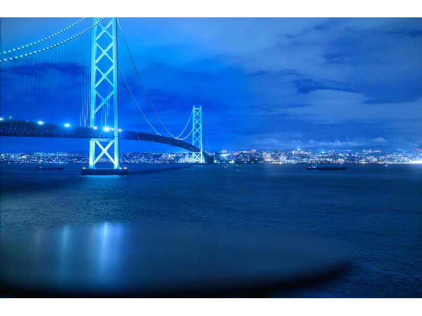 淡海荘客室からの夜景