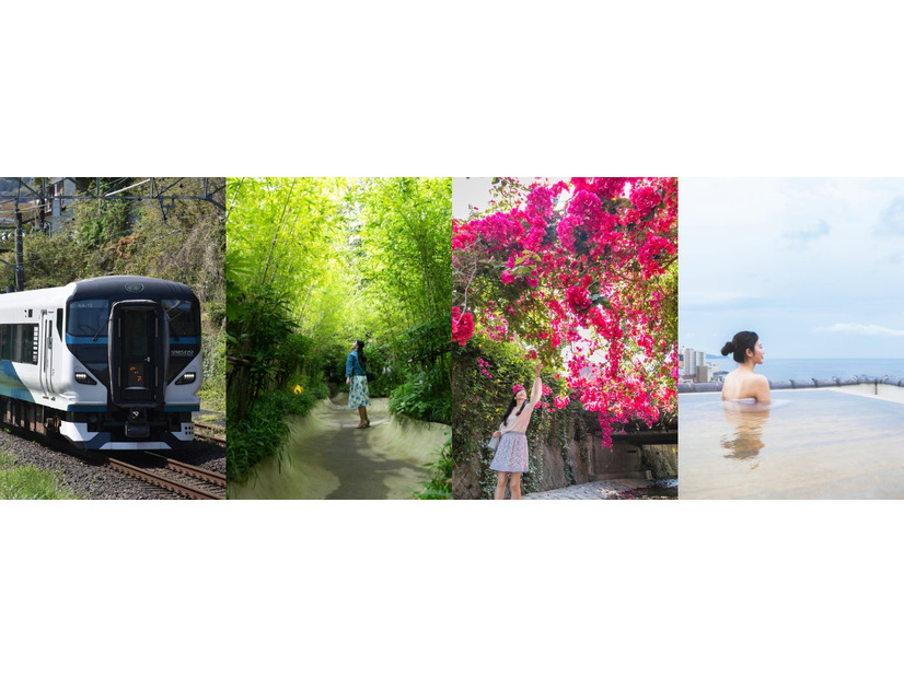 特急「踊り子」が平日半額に——熱海観光局×JR東日本が「熱海リトリート旅キャンペーン」を始動、GW明けの初夏に温泉で整う旅を提案