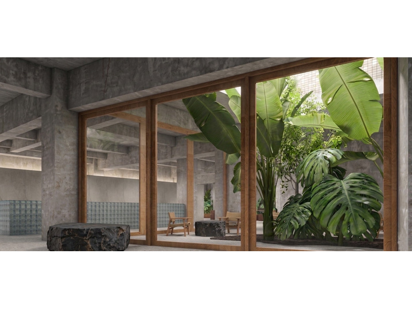 五島列島福江島の荒川温泉、デザイナーズホテル「HOTEL JIHONGAI」としてリニューアル――2027年夏に温泉施設、2028年夏にホテル全面開業
