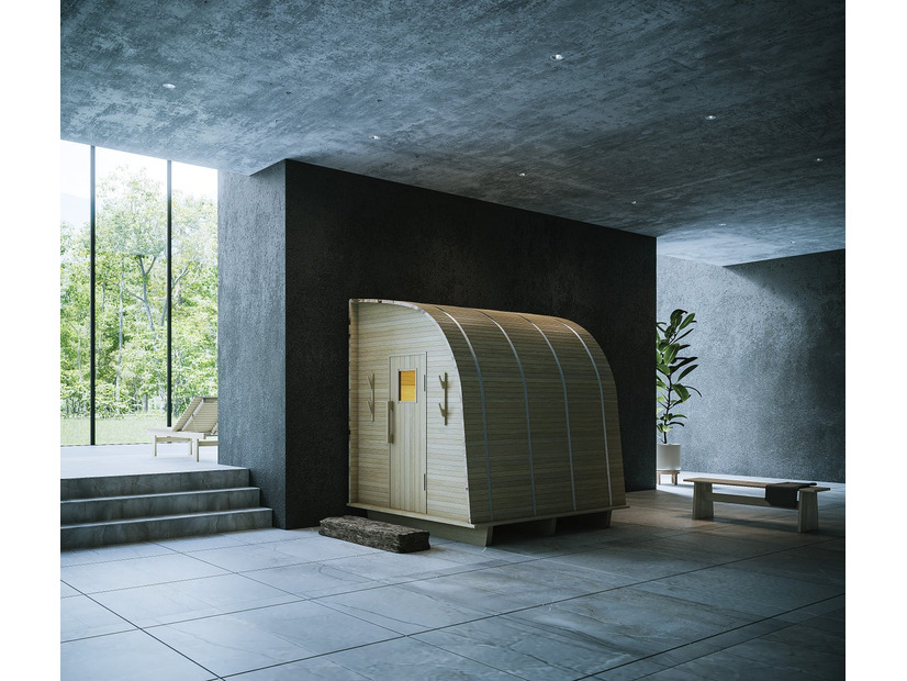 マルニ木工×ONE SAUNA「kupu sauna」が三重・湯の山温泉「素粋居」に世界初導入——木刻・石砬の2棟に家具品質のサウナが誕生