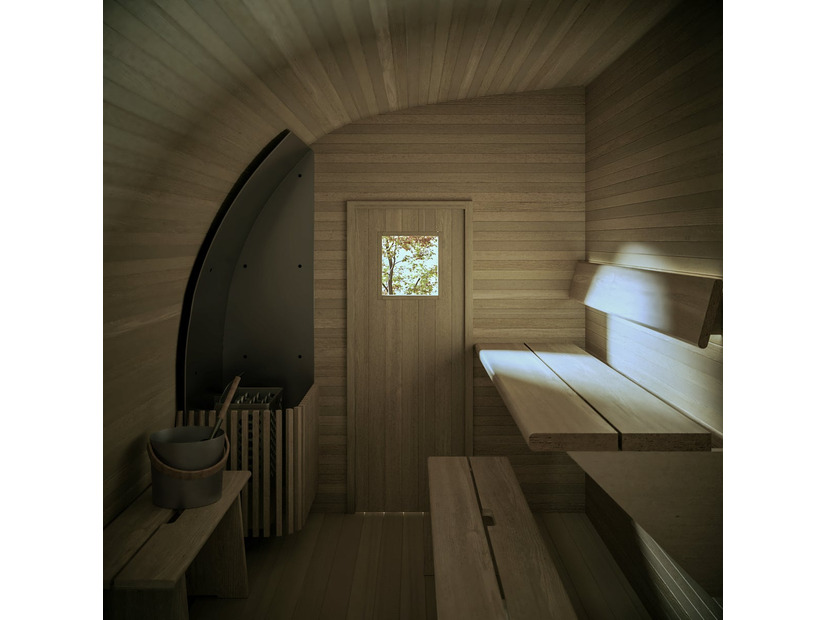 マルニ木工×ONE SAUNA「kupu sauna」が三重・湯の山温泉「素粋居」に世界初導入——木刻・石砬の2棟に家具品質のサウナが誕生