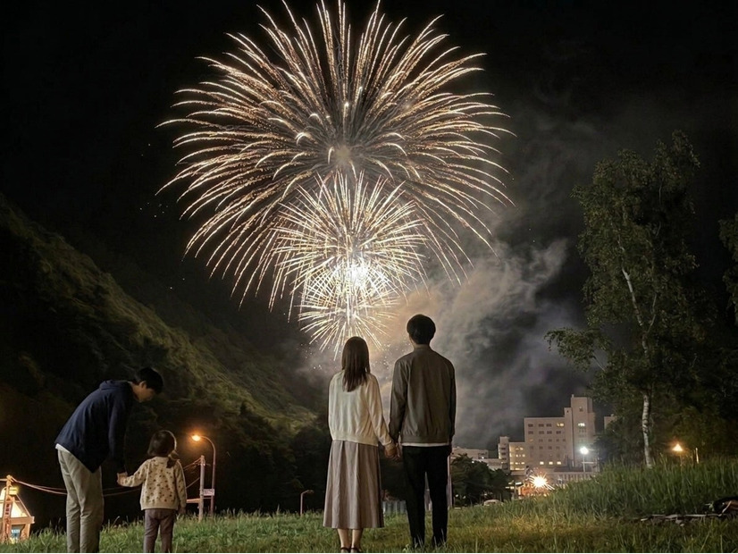 北海道・層雲峡温泉で花火が峡谷に響く「峡谷火まつり」開催——アイヌ文化の神事や特別宿泊プランも