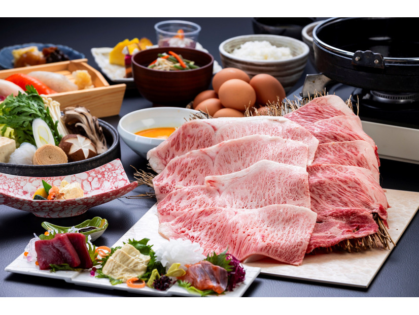 休暇村日光湯元、とちぎ和牛すき焼き会席を7月25日から11月14日まで提供