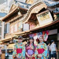道後温泉本館にて（モデル：2026年度松山マドンナ大使）