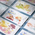泉質の個性を擬人化した「界の温泉名刺」イメージ