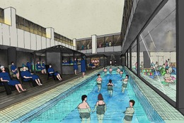 福井・かいほつの湯が2026年8月リブランドオープン——40名収容のスタジアム型など4種サウナと水風呂LAGOONを備える「サウナガーデンMoi」全体構想を公開 画像