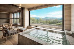 全プランにエステを組み込んだラグジュアリーオーベルジュ「ANDO HOTEL RETREAT 箱根強羅」2026年9月1日開業——全室に大涌谷引湯の半露天温泉、予約受付開始 画像
